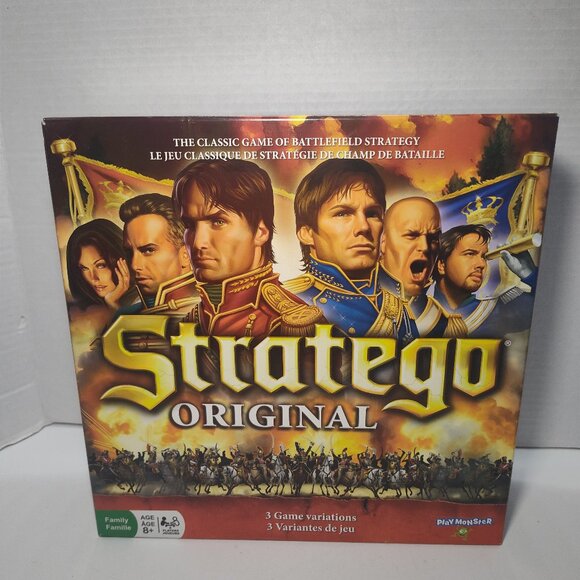 Stratego Original Classic Game of Battlefield Strategy 2014 Patch Products COMP. - Picture 1 of 9